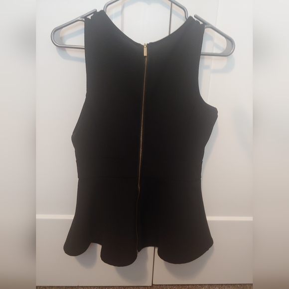 Dynamite Black Tank Top with Zipper Size Small - Picture 3 of 3